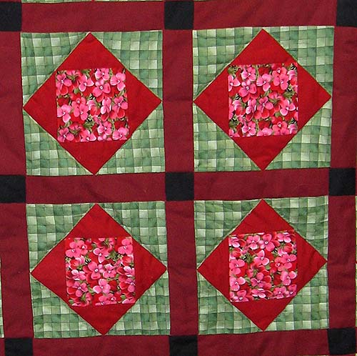 Ingers quilt detail